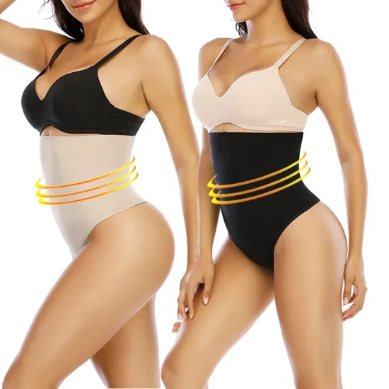 Marca própria shapewear de alta qualidade novo design sem costura mulheres shapewear tanga levantador de bunda emagrecimento cintura alta calcinha cincher