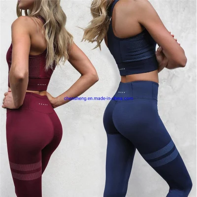 Sexy Gym Fitness Personalizado Esporte Mulheres Leggings Calças de Ioga